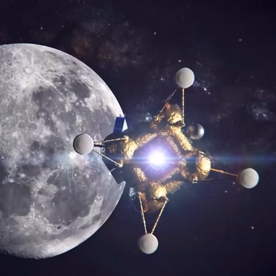 Cuối tháng 8, tàu Luna-25 của Nga không thể hạ cánh một cách bình thường sau sự cố động cơ.