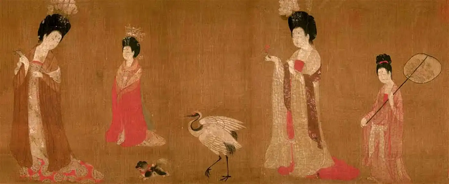 Chi tiết nhỏ về món trang sức này trong bức tranh đã thể hiện mong muốn thầm kín của nhiều phụ nữ phong kiến, người không có quyền tự quyết định về tình yêu và hạnh phúc của họ trong xã hội cổ đại.