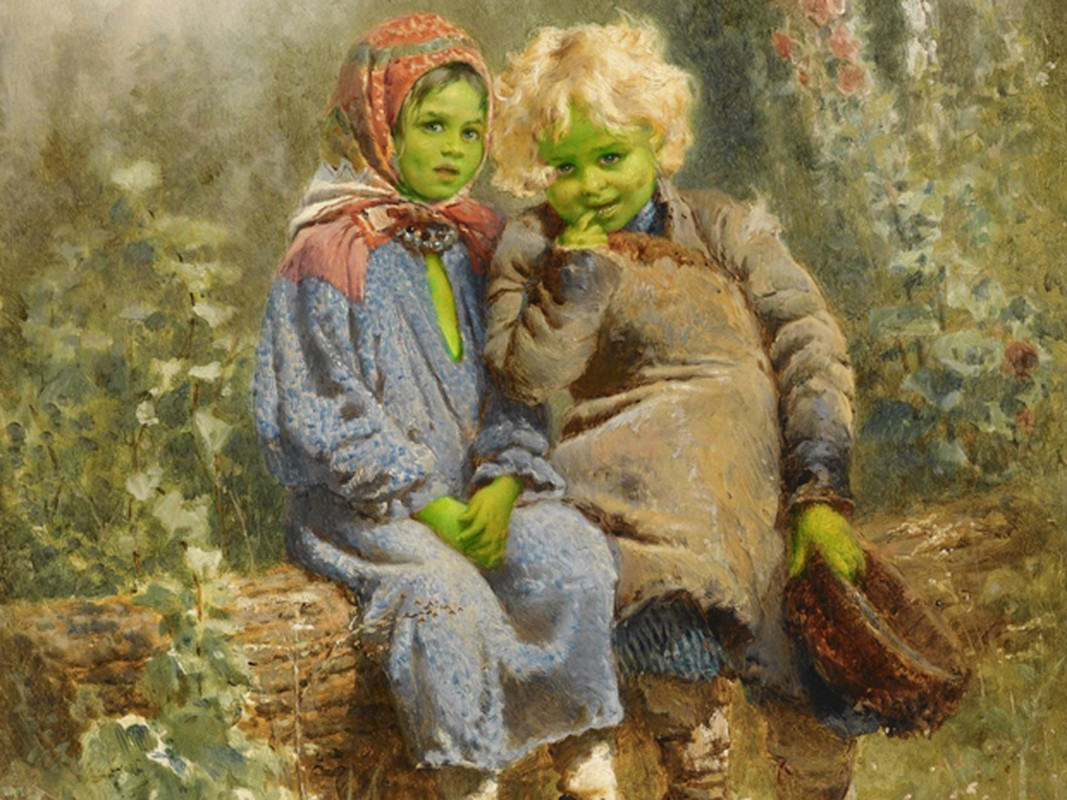 1. Một trong những sự kiện kỳ lạ khiến giới khoa học vất vả đi tìm lời giải là sự việc liên quan đến 2 đứa trẻ có làn da màu xanh, gồm 1 trai và 1 gái xuất hiện ở Suffolk, Anh vào thế kỷ 12. Chúng được người dân phát hiện trước một hang chó sói, không biết nói và ăn mặc khác thường.