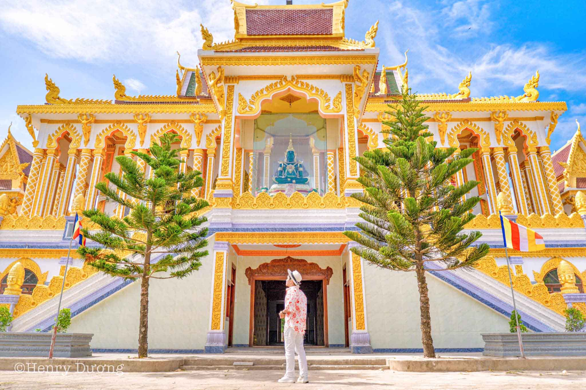 Ve Soc Trang, tham chua Ta Mon ruc ro sac vang-Hinh-7