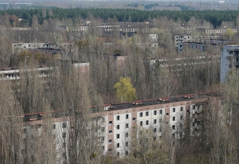 2. Ngôi làng bỏ hoang Prypiat, Ukraina: Thị trấn Prypiat trở thành nơi bỏ hoang sau thảm họa hạt nhân Chernobyl năm 1986.