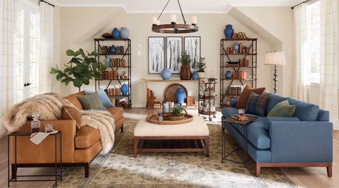 Phong khach voi 2 sofa dai, tai sao lai khong?-Hinh-5