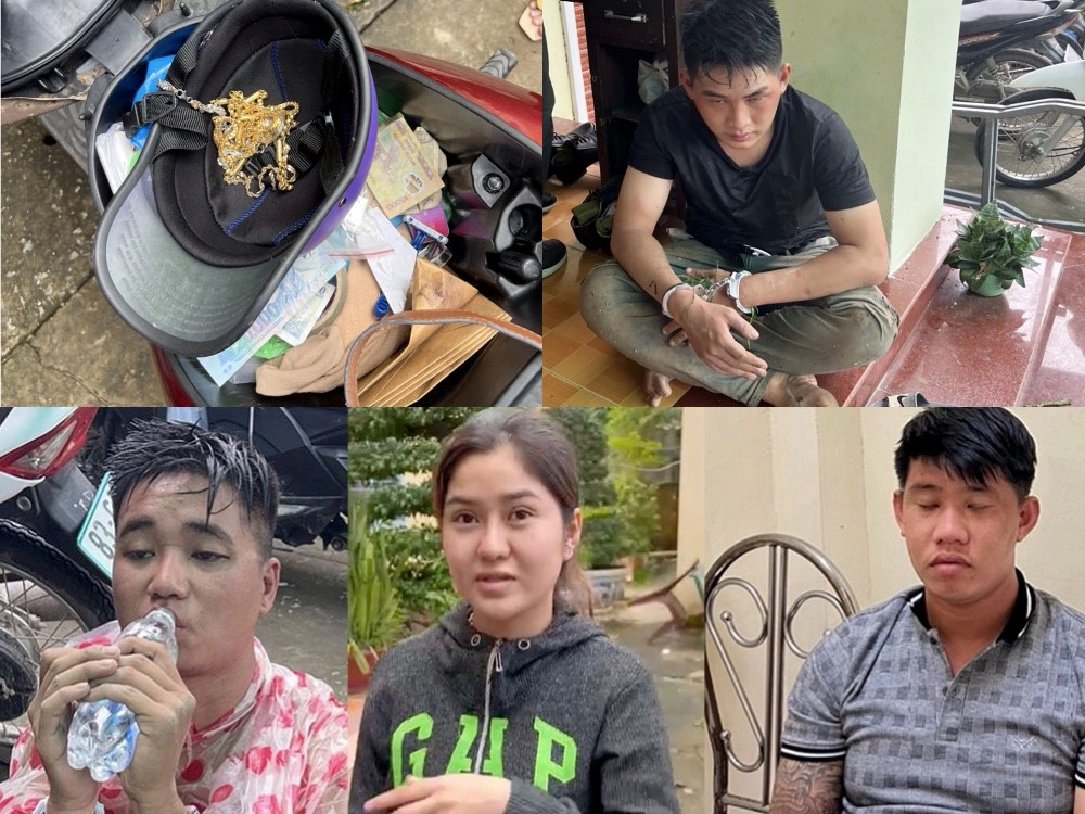  Triệt phá băng cướp có súng gây án khắp miền Nam: Ngày 22/8, Cục Cảnh sát hình sự - Bộ Công an vừa phối hợp cùng Công an TP Cần Thơ, Công an tỉnh Sóc Trăng... đã triệt phá một băng cướp giật tài sản ở TPHCM và các tỉnh Tây Nam bộ. Chúng nhắm vào nạn nhân là nữ, đi xe máy trên đường vắng thì lập tức ép xe, giật dây chuyền vàng, túi xách rồi tẩu thoát tốc độ. Chúng khai đã thực hiện 18 vụ, đã chiếm đoạt số tài sản lên đến hàng trăm triệu đồng.