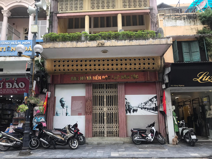 Căn nhà này là di tích lịch sử cho khách tham quan tìm hiểu về lịch sử ra đời bản Tuyên ngôn Độc lập Việt Nam. Hiện nay địa chỉ này trở thành di tích lịch sử cách mạng thuộc Bảo tàng Hà Nội.