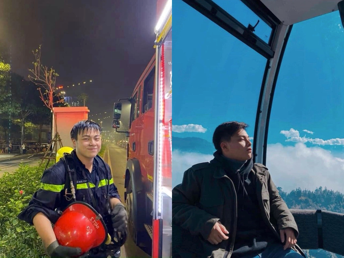  Thượng úy Đỗ Đức Việt, cán bộ PCCC đã hy sinh trong vụ hoả hoạn xảy ra tại quán karaoke số 231 Quan Hoa, phường Quan Hoa (quận Cầu Giấy, Hà Nội) chiều 1/8/2022.