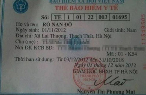 Họ thì sẵn rồi, đợi mãi sinh cậu con trai để đặt tên thần tượng.