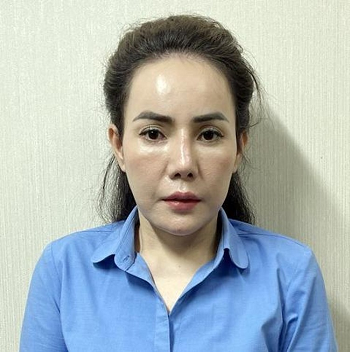 15. Hoàng Diệu Mơ (1980) - TGĐ Công ty TNHH thương mại du lịch và dịch vụ hàng không An Bình, bị khởi tố ngày 25/3/2022 vì tội "Đưa hối lộ". (Ảnh: Vietnamnet)