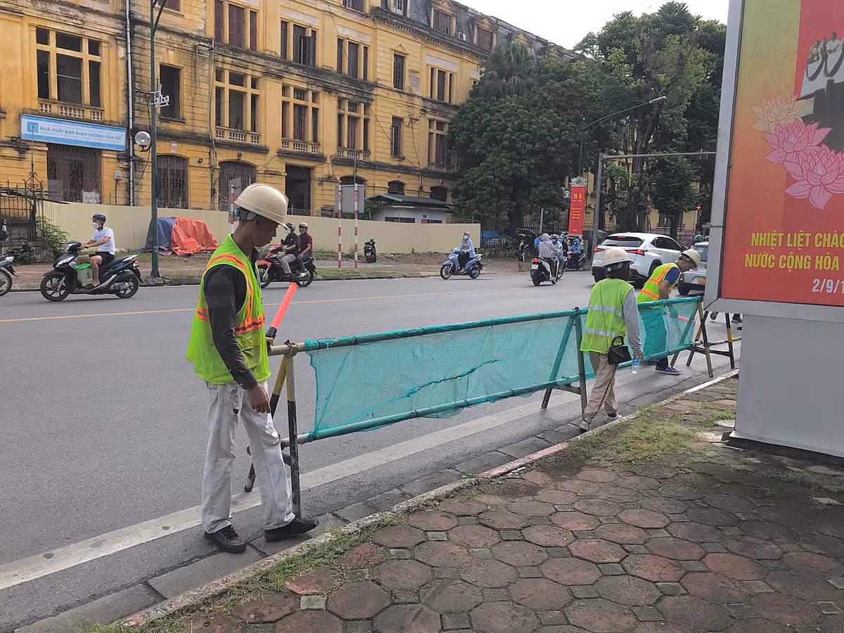 Sẽ thực hiện thử trong 7 ngày, dự án sẽ tiến hành quan trắc, theo dõi và điều chỉnh phương án (nếu có).