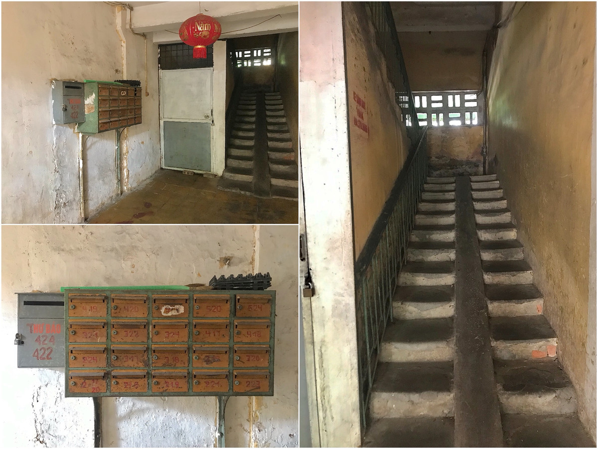 Tính tới nay, chung cư Giảng Võ đã có độ tuổi hơn 40 năm.