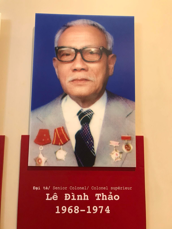 Đồng chí Lê Đình Thảo (Lê Đình Thái) sinh năm 1920. Quê quán: Phùng Hưng, Khoái Châu, Hưng Yên. Chức vụ: Giám đốc Sở Công an Hà Nội từ năm 1967 - 1974