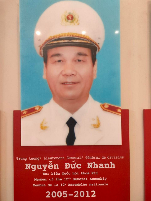Trung tướng Nguyễn Đức Nhanh sinh năm 1952. Quê quán: Hồng Quang, Ứng Hòa, Hà Nội. Chức vụ: Phó Tổng cục trưởng Tổng cục An ninh II kiêm Giám đốc CATP từ năm 2005-2012