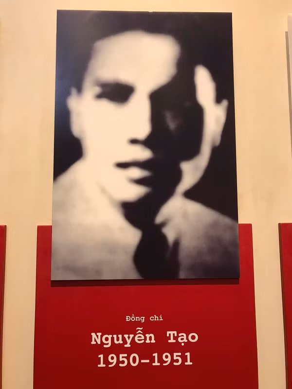 Đồng chí Nguyễn Tạo sinh năm 1905. Quê quán: Chức vụ: Giám đốc Ty, Khu Công an Hà Nội (1950 – 1951)