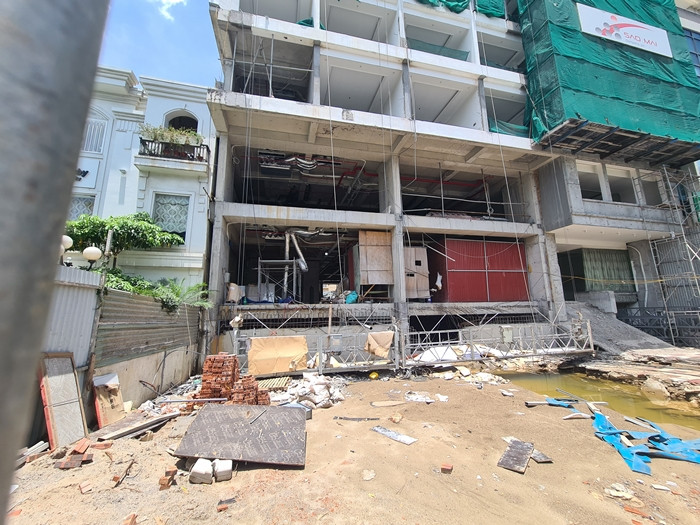 Hai Phong: Cong trinh 15 tang “moc” khong phep o phuong Dong Khe-Hinh-4