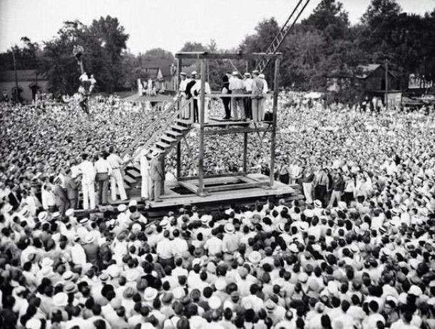 Việc thi công cuối cùng ở Mỹ, năm 1936.
