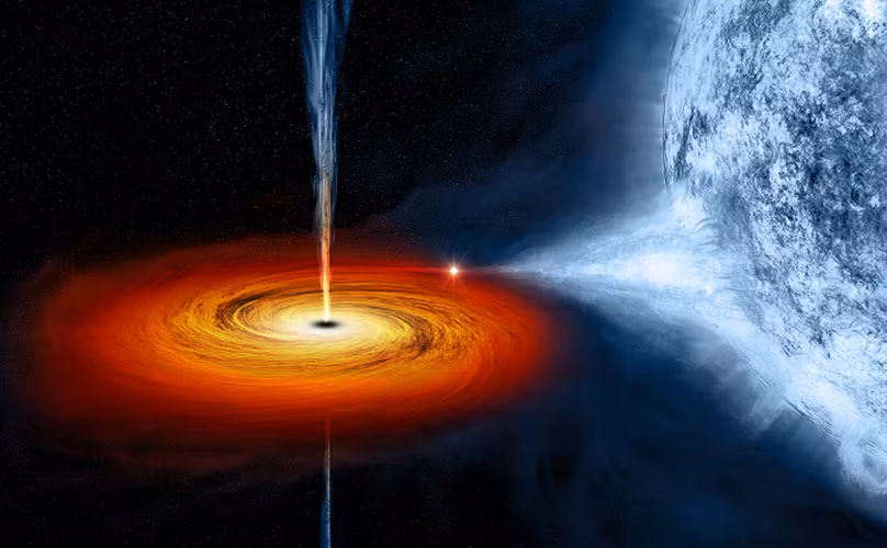 Lỗ đen hay hố đen (black hole), là một vùng không gian và thời gian có trường hấp dẫn mạnh đến mức không hạt vật chất hay cả bức xạ điện từ như ánh sáng có thể thoát khỏi nó khi lại gần.