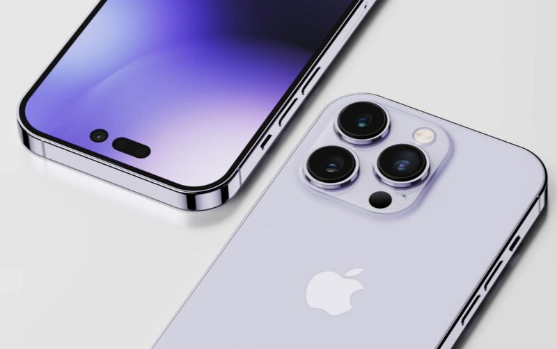iPhone 14 Pro Max nổi bật với khung viền vuông vức, mặt lưng sở hữu cụm ba camera đặt chéo cùng với cảm biến LiDAR giúp mặt lưng nổi bật, điện thoại cũng được làm dày hơn để hạn chế camera không còn lồi được nữa.
