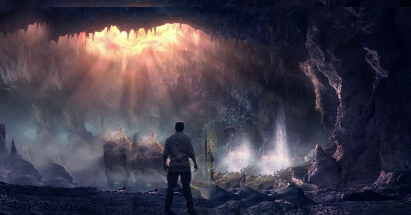 Họ giống hệt nhau như một cặp song sinh, mặc quần dài màu nhạt và áo choàng đến gối có thắt lưng ở giữa, chân đi xăng đan. Alex nhìn xuống mặt đất rồi quay lại nhìn hai người đàn ông trong màn sương, lúc này một người vẫn đứng, trong khi người kia dường như đang ngồi trên không trung.