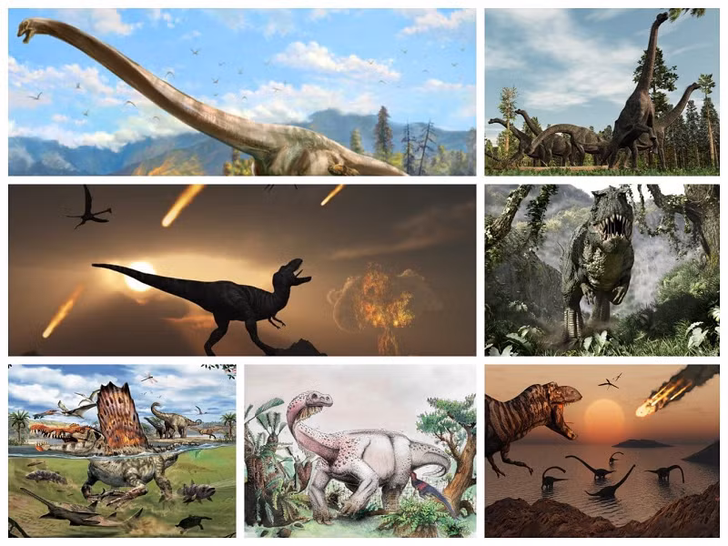 Sự tuyệt chủng hàng loạt vào cuối kỷ Phấn trắng đã quét sạch khoảng 75% các loài hóa thạch đã biết hầu như chỉ sau một đêm. Không chỉ tất cả các loài khủng long không phải chim đều tuyệt chủng, mà sự tuyệt chủng hàng loạt còn tiêu diệt cả thằn lằn, động vật có vú và nhiều sinh vật khác.