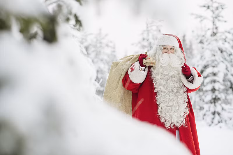 Sự thực là những mùa Giáng sinh trước năm 1930, Santa vẫn xuất hiện với những bộ đồ mang màu sắc vô cùng đa dạng. Trang phục của ông già Noel bao gồm các màu đỏ, xanh dương, trắng và xanh lá.