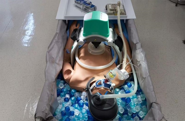 Sau đó, họ sử dụng 16 loại thuốc khác nhau để giúp cho tế bào không bị hư tổn sau khi chết trước khi rút hết máu và dịch cơ thể rồi bơm chất lỏng bảo vệ nội tạng vào thay thế.