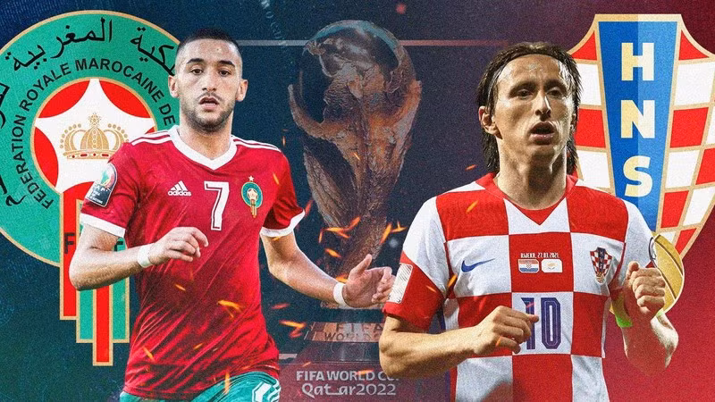 Croatia đã bị Maroc cầm hòa với tỷ số 0-0 khi hai đội gặp nhau tại vòng bảng World Cup năm nay. Đó là trận đấu mà Croatia chủ động tấn công, cầm bóng tới 65% thời lượng nhưng không thể xuyên phá hàng thủ được tổ chức tốt của Maroc, chấp nhận kết quả hòa 0-0 sau 90 phút.