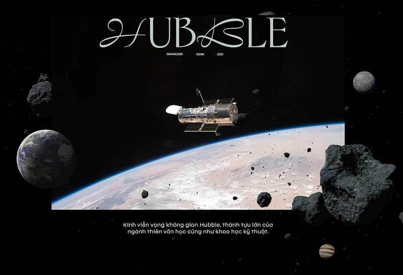 Hubble là dự án chung của NASA và Cơ quan Vũ trụ Châu Âu (ESA), đã được các phi hành gia ghé thăm thường xuyên từ năm 1993 đến năm 2009.