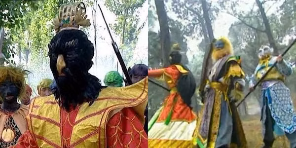 Yêu quái đầu tiên chính là kẻ đã gây ra kiếp nạn khó khăn nhất đối với thầy trò Đường Tăng: Đại Bàng Tinh Kim Sí Điểu. Khi ấy, Đại Bàng Tinh đã kết bái huynh đệ cùng Sư Tử Tinh và Bạch Tượng Tinh, xưng vương ở Sư Đà Lĩnh.