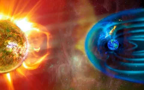 Bão địa từ nằm trong số các hoạt động có thể quan sát được liên quan đến vùng không gian của Trái đất được gọi là từ quyển. Về hiệu ứng quang học, bão địa từ có thể tạo ra những màn trình diễn ánh sáng tuyệt vời trong khí quyển Trái đất - cực quang.