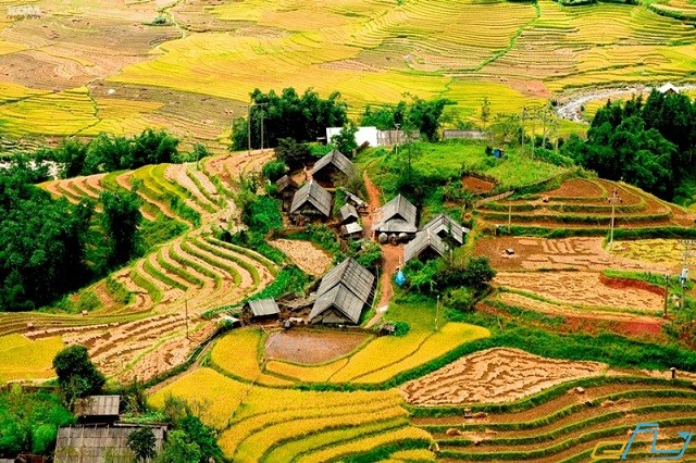 Nhiệt độ ổn định trong khi độ ẩm thấp dần, lượng mưa ít, du khách sẽ thoải mái dạo bộ khám phá những bản làng dân tộc ở Sa Pa.