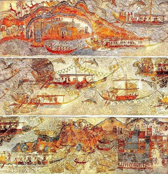  2. Sự sụp đổ của Đế chế Minoan: Trong khi các sử gia ngày càng khám phá thêm nhiều nguyên nhân khiến Đế chế La Mã sụp đổ thì bí ẩn vẫn bao trùm lên sự biến mất của Đế chế Minoan.