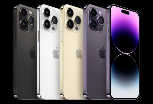  1. iPhone 14 Pro Max: Dòng iPhone 14 Pro và iPhone 14 Pro Max của Apple giới thiệu hàng loạt các tính năng mới vượt trội như Dynamic Island, hệ thống camera 48MP và bộ vi xử lý Bionic A16 mới của Apple. Những nâng cấp này khiến iPhone 14 trở thành một trong những " siêu phẩm" điện thoại tạo nên "địa chấn" trong năm 2022.