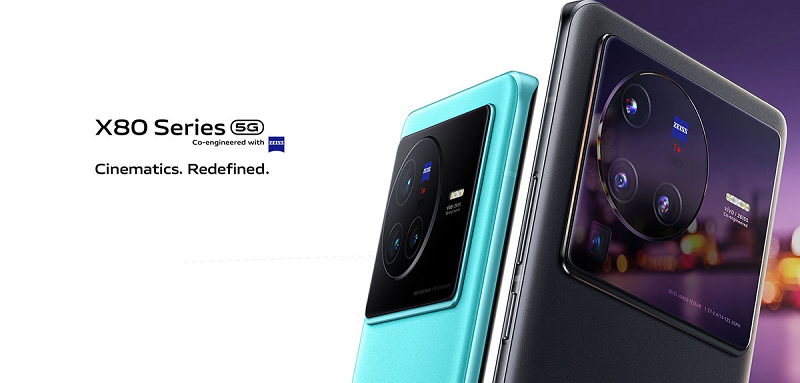 Vivo X80 series năm nay đem tới 2 “siêu phẩm” flagship sở hữu cụm camera ấn tượng, tinh chỉnh bởi hãng ZEISS danh tiếng đến từ Đức. Kết quả của việc hợp tác sản xuất đã có ra đời những cụm camera ấn tượng trên Vivo X80 và Vivo X80 Pro với khả năng chụp ảnh và quay phim đỉnh cao, màu sắc được cân bằng gần như hoàn hảo.