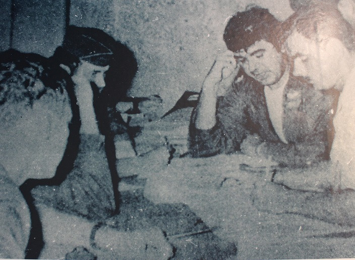 Phi công Mỹ dự "Biffing" tại căn cứ Guam trước khi đánh bom Hà Nội, 12/1972.