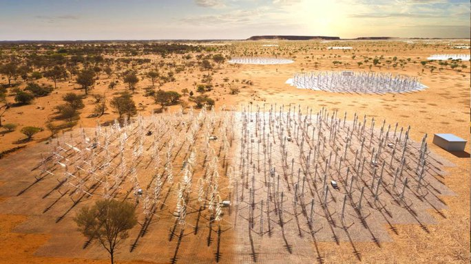 Việc xây dựng đài thiên văn vô tuyến khổng lồ Square Kilometer Array (SKA) bắt đầu tại Australia hôm 5/12, sau 3 thập kỷ phát triển. SKA được đánh giá là một trong những dự án khoa học lớn nhất thế kỷ này.