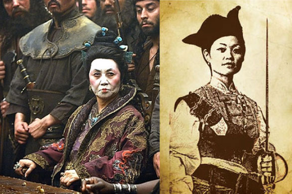 Câu nói này đánh thẳng vào trái tim của người phụ nữ khiến Trịnh Nhất Tẩu dao động. Nữ hoàng hải tặc nắm trong tay không biết bao nhiêu là vàng bạc châu báu, xây dựng đế chế vững chắc với thuộc hạ hàng vạn người, điều đó khiến Trịnh Nhất Tẩu quên mất mình cũng là một phụ nữ.