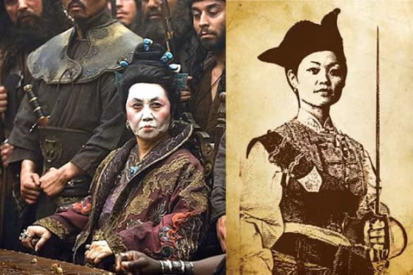 Câu nói này đánh thẳng vào trái tim của người phụ nữ khiến Trịnh Nhất Tẩu dao động. Nữ hoàng hải tặc nắm trong tay không biết bao nhiêu là vàng bạc châu báu, xây dựng đế chế vững chắc với thuộc hạ hàng vạn người, điều đó khiến Trịnh Nhất Tẩu quên mất mình cũng là một phụ nữ.