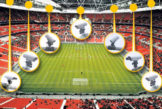 Được phát triển vào năm 2001 bởi các kỹ sư của Roke Manor Research Limited tại Romsey, Anh, Hawk Eye theo dõi quỹ đạo của bóng một cách trực quan và hiển thị bản ghi lại một vài thông số như quỹ đạo của bóng dưới dạng hình ảnh.