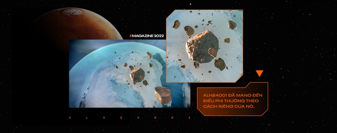 Theo các nhà khoa học, thiên thạch ALH84001 được coi như là "cỗ máy thời gian" , lưu trữ các bằng chứng về thời kỳ sơ khai của Sao Hỏa cách đây hàng tỷ năm. Vào thời điểm đó, nước hay thậm chí là các dấu hiệu của sự sống có thể đã xuất hiện trên Sao Hỏa. (Ảnh: Emagazine)