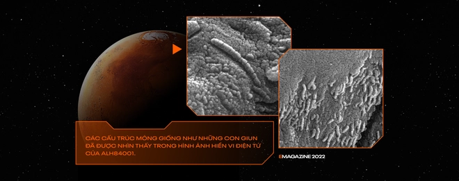Để chứng minh điều này, đã có rất nhiều nghiên cứu khoa học được thực hiện trên thiên thạch ALH84001 kể từ năm 1984 cho tới nay. Tuy nhiên, quá trình phân tích cho thấy ALH84001 đã bị nhiễm các vật chất từ tuyết và băng của Nam Cực, khiến cho việc xác định các hợp chất hữu cơ thuộc về thiên thạch này trở nên khó khăn.(Ảnh: Emagazine)