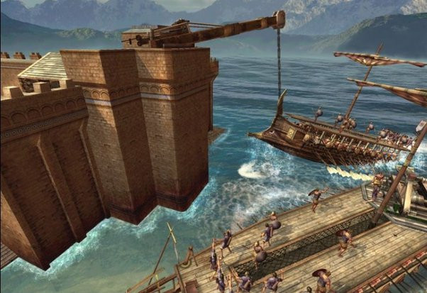 Móng vuốt này sau đó thả tàu địch ra khiến nó bị lật úp. Móng vuốt Archimedes từng được triển khai trong cuộc chiến Punic lần 2 và bảo vệ thành công thành phố Syracuse trước đợt tấn công của quân xâm lược.