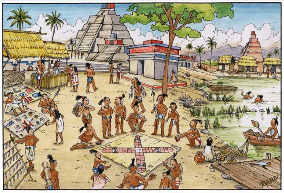 332 năm sau khi Đại học Oxford được thành lập, người Aztec thành lập đế chế ở vùng đất ngày nay là Mexico.