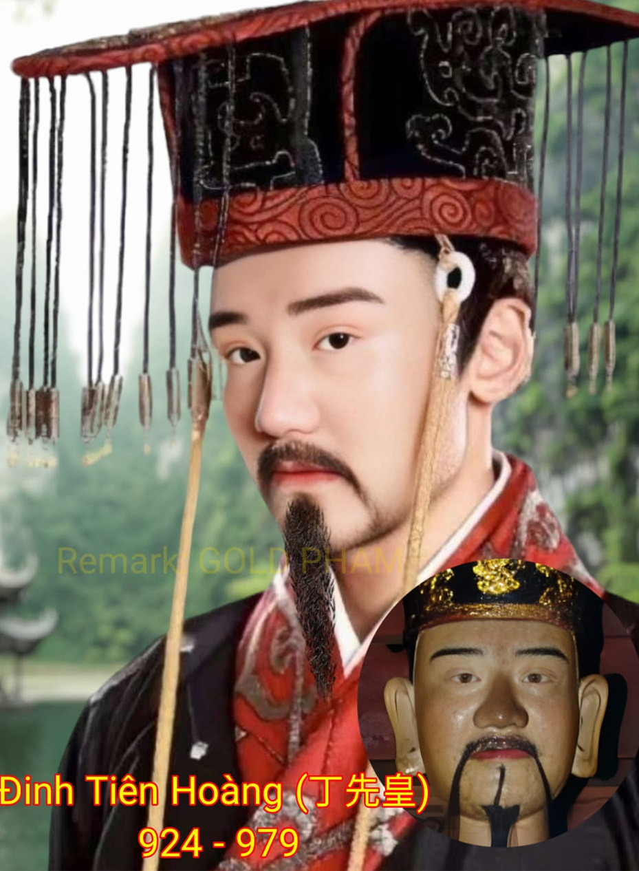 Tác giả những bức ảnh phục dựng dung mạo của một số nhân vật nổi tiếng lịch sử Việt Nam bằng AI là Phạm Sơn. Kỹ sư 8X đang làm việc tại Hà Nội chia sẻ ý tưởng phục dựng bộ ảnh này ban đầu chỉ xuất phát từ mục đích muốn tri ân và tưởng nhớ tới tiền nhân. Trong ảnh là ảnh phục dựng chân dung hoàng đế Đinh Tiên Hoàng bằng AI.