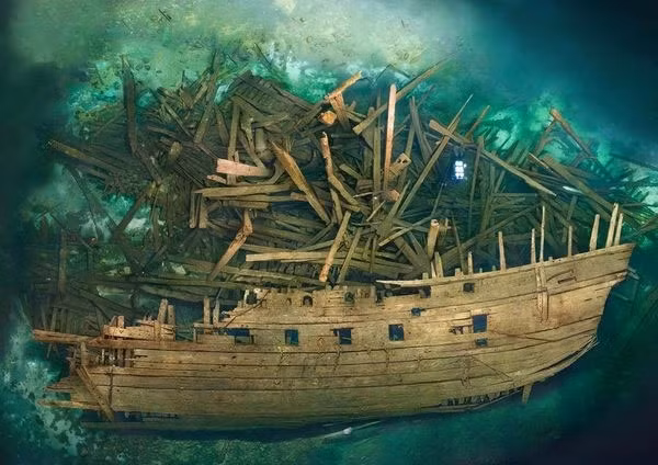 Là một trong những tàu chiến lớn và hùng mạnh nhất trong lịch sử thế giới, tàu chiến The Mars của hải quân Thụy Điển được đặt theo tên của thần Chiến tranh của người La Mã cổ đại. Con tàu bị nguyền rủa này được trang bị hỏa lực mạnh với khoảng 107 hoặc 173 khẩu pháo đủ mọi kích thước.