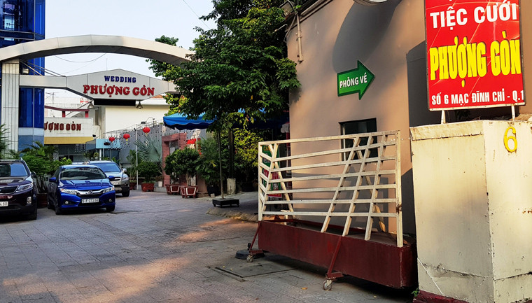 Khuôn viên nhà hát Bến Thành hiện nay được sử dụng làm nơi tổ chức hội nghị, tiệc cưới.