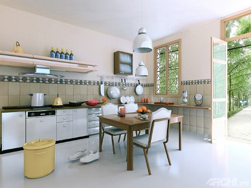 Cam ky phong thuy phong bep cho ngay ong Cong ong Tao