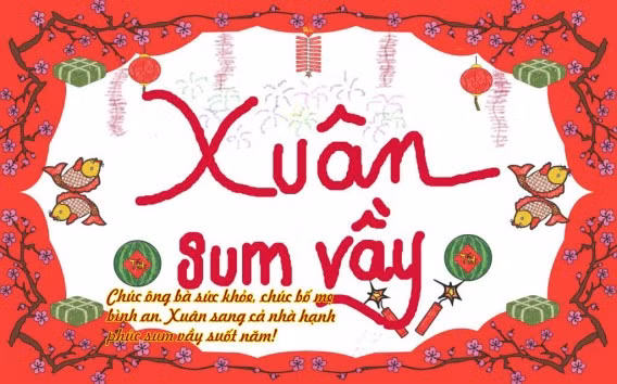 Nhung bai ve goi nho Tet xua de thuoc cho gioi tre