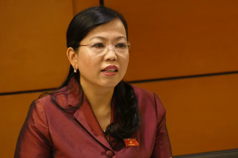 Năm 2016, bà Nguyễn Thanh Hải được Trung ương đề cử và trúng cử Đại biểu Quốc hội khóa XIV ở đơn vị bầu cử số 1, tỉnh Hòa Bình, gồm TP. Hòa Bình và các huyện Đà Bắc, Lương Sơn, Kim Bôi, Kỳ Sơn. (Ảnh: Laodong)