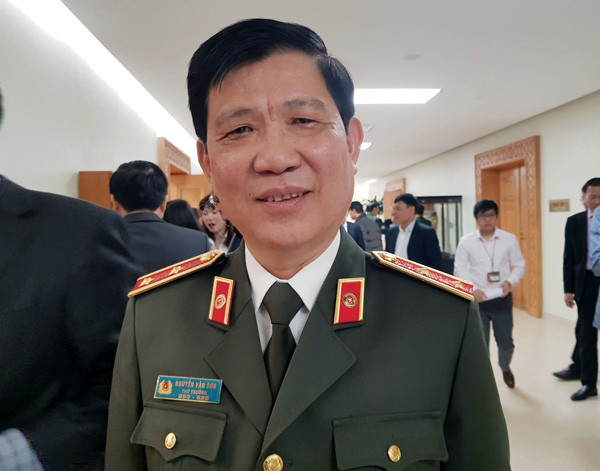  Trung tướng Nguyễn Văn Sơn: Tướng Nguyễn Văn Sơn sinh năm 1961, quê ở TP Đà Nẵng. Trước năm 2015, ông giữ chức vụ Giám đốc công an TP Đà Nẵng và mang hàm thiếu tướng. (Ảnh: Thanhtra)