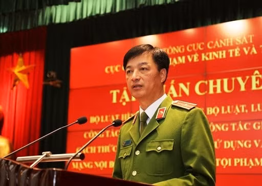 Năm 2018, ông tiếp tục giữ chức Cục trưởng Cục cảnh sát điều tra tội phạm tham nhũng, kinh tế, buôn lậu. Năm 2019, ông được bổ nhiệm chức Thứ trưởng Bộ công an. (Ảnh: Đaidoanket)