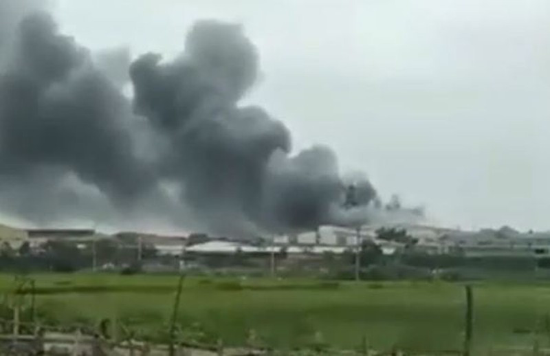 Khoi to vu chay tai khu cong nghiep Phu Thi khien 3 nguoi tu vong